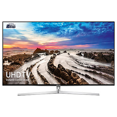 Samsung UE49MU8000 Ultra HD Certified HDR 1000 4K Smart TV, 49 with TVPlus/Freesat HD, Dynamic Crystal Colour & 360 Design, Silver